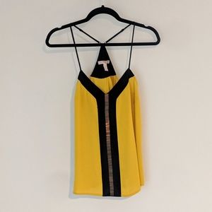 Yellow and copper headed top